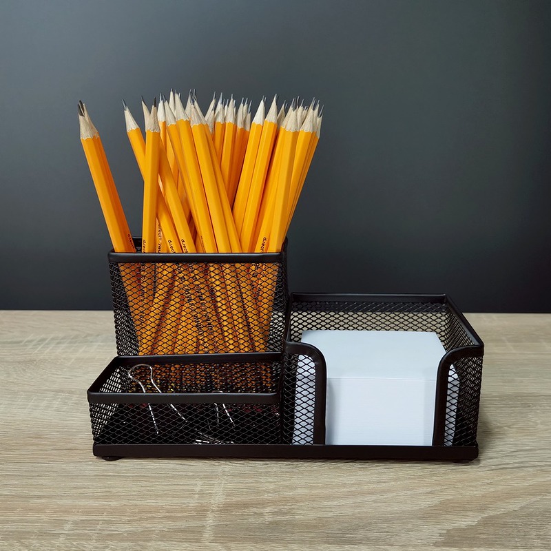 Pen Holder, Sort Mesh - Billede 2