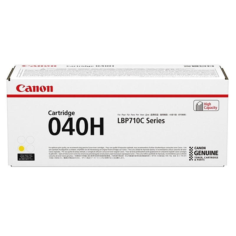 Canon 040H tonerpatron 1 stk Original Gul