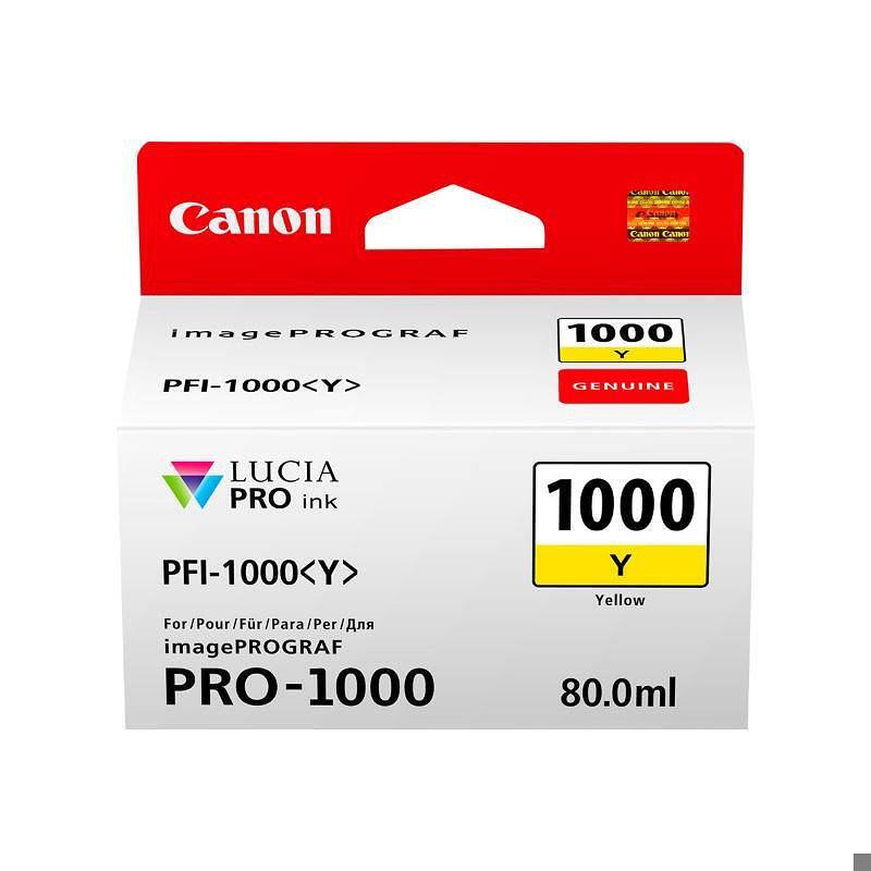 Canon 0549C001 blækpatron Original Gul