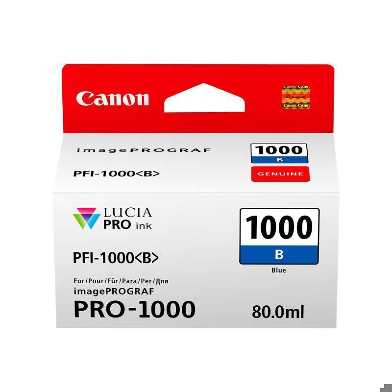 Canon 0555C001 blækpatron Original Blå