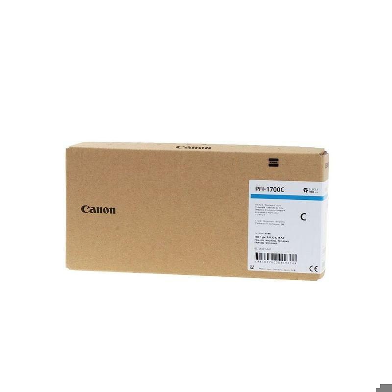 Canon PFI-1700C blækpatron Original Blå