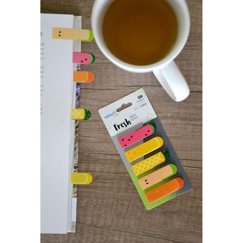 Sticky indexes 5x25 FRUITS - Billede 3