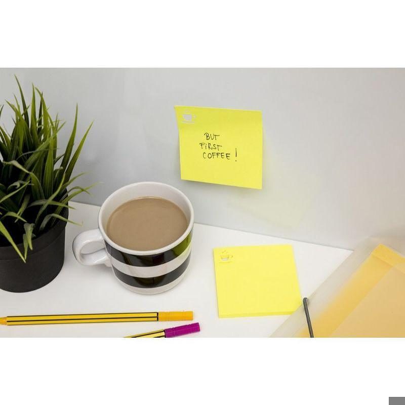 Sticky notes 75x75mm COFEE mix color - Billede 4