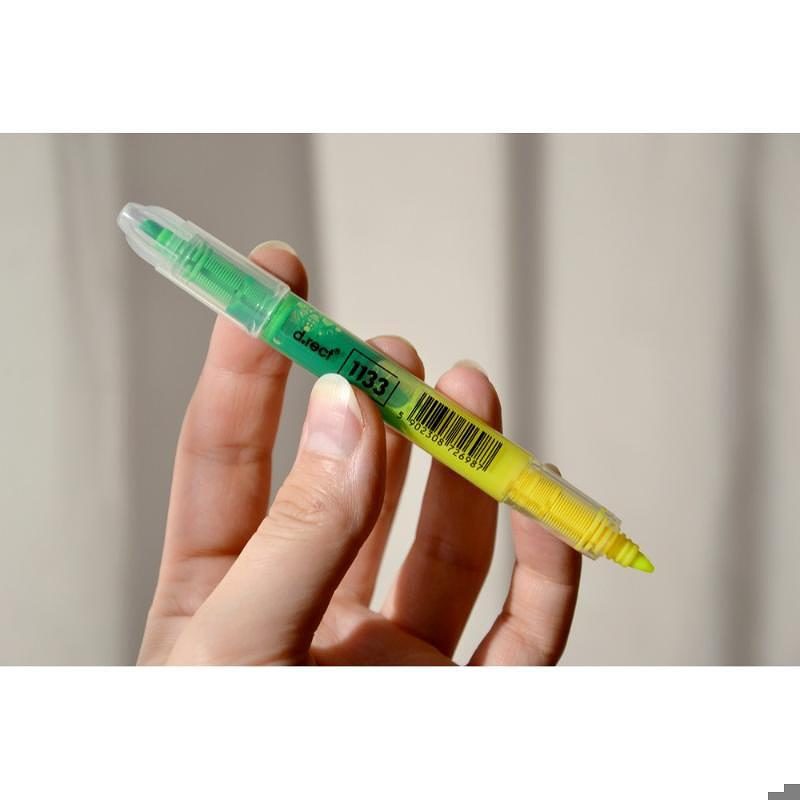 Highlighter 2i1 Yellow/Green - Billede 6