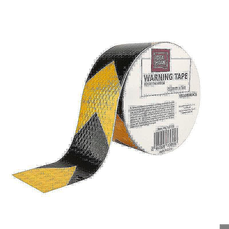 Advarsel Tape Refleks Yellow/Black
