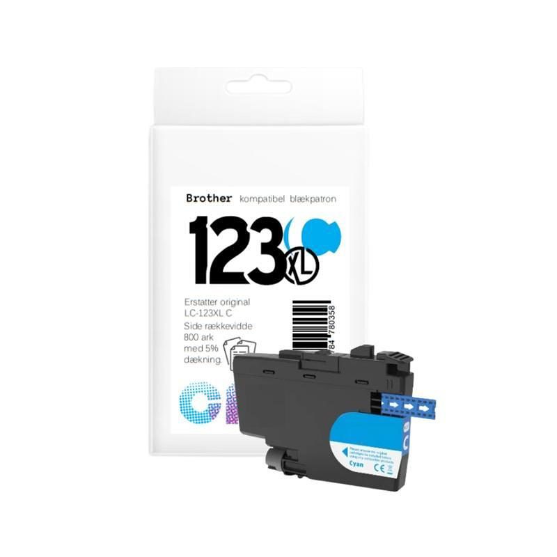Brother LC123XL C blæk CMYK - Billede 2