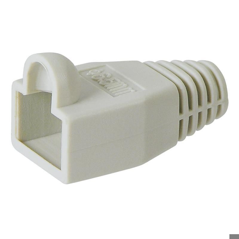 Tyller  til RJ45 stik - overtræk grå