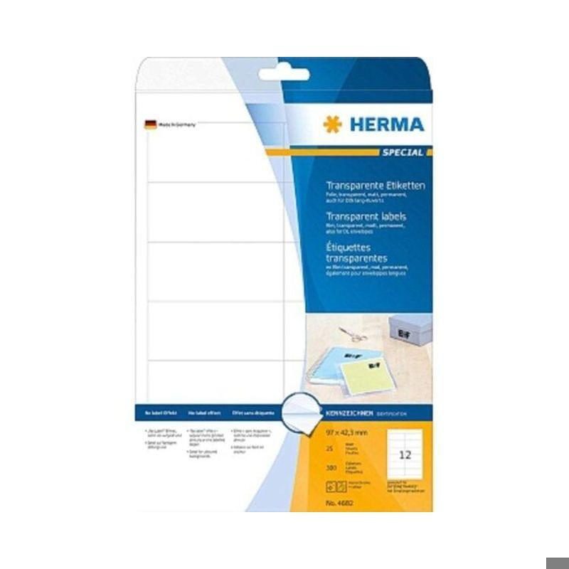 Etiket HERMA Transp 97x42,3mm