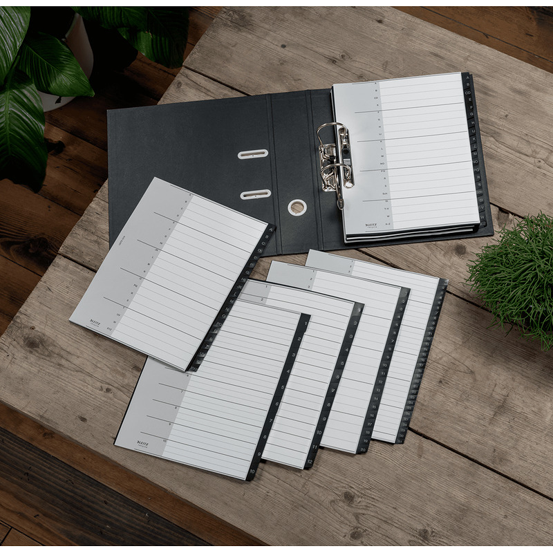 Leitz Recycle register A-Z, PP, ekstra bredt - Billede 3