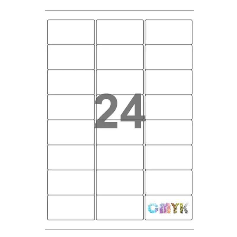 Universal label A4 64,6 x33,8 24*etiket