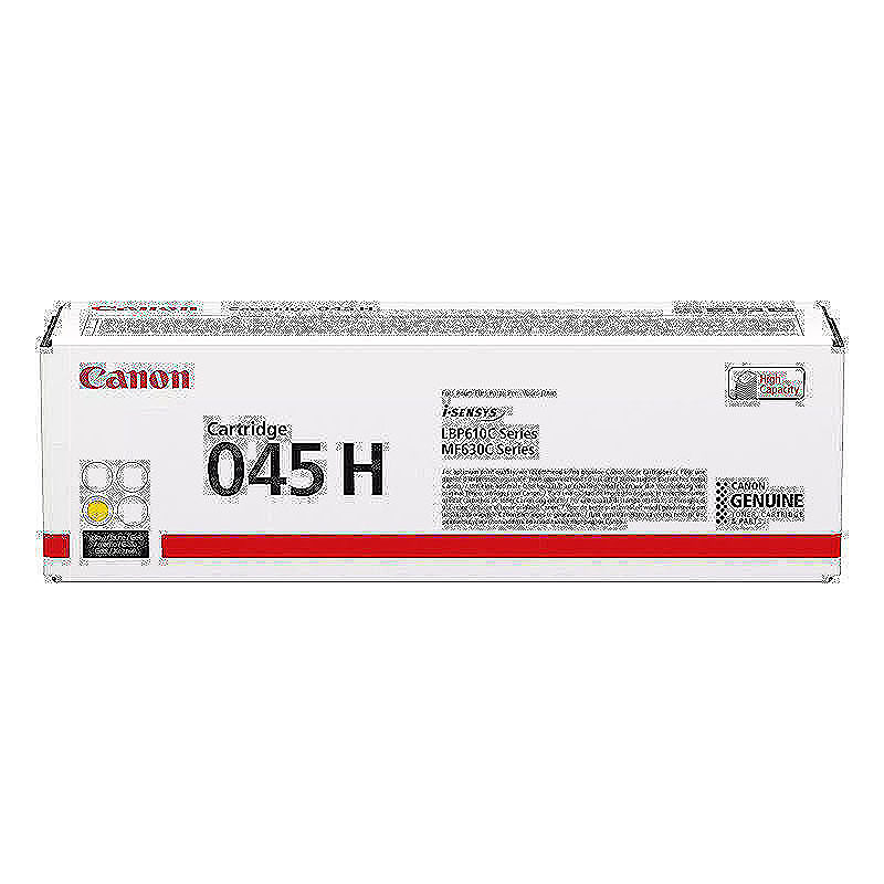 Canon 045 H tonerpatron 1 stk Original Gul