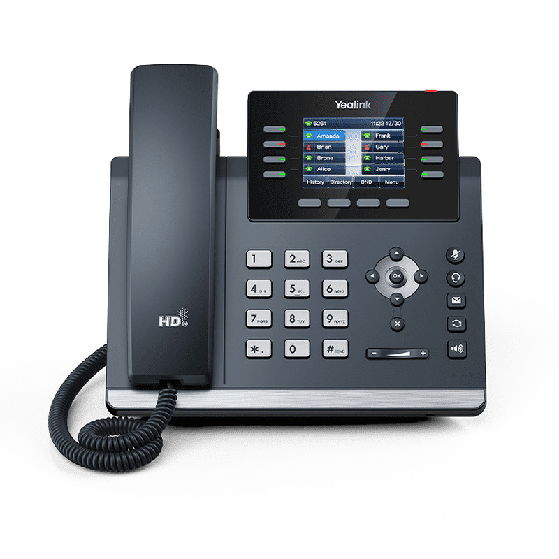 Yealink SIP-T44U IP-telefon Grå 8 Linier LCD Wi-Fi