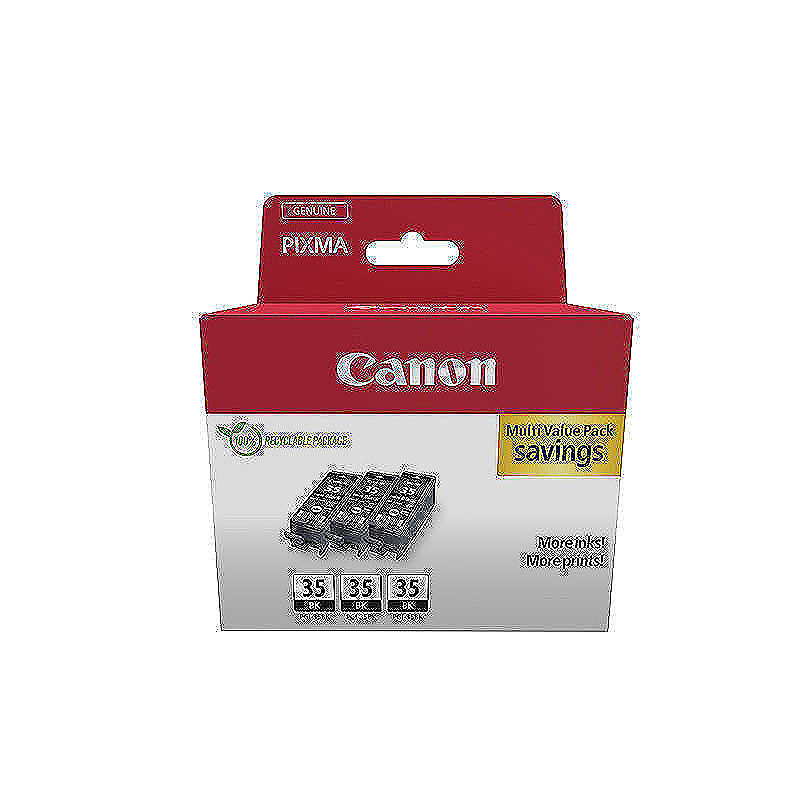 Canon 1509B028 blækpatron 3 stk Original Sort