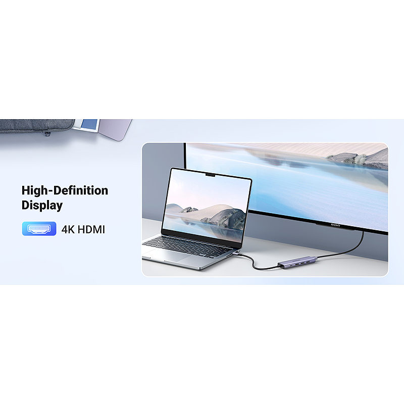 Ugreen 15596 laptop dock/port replicator - Billede 5