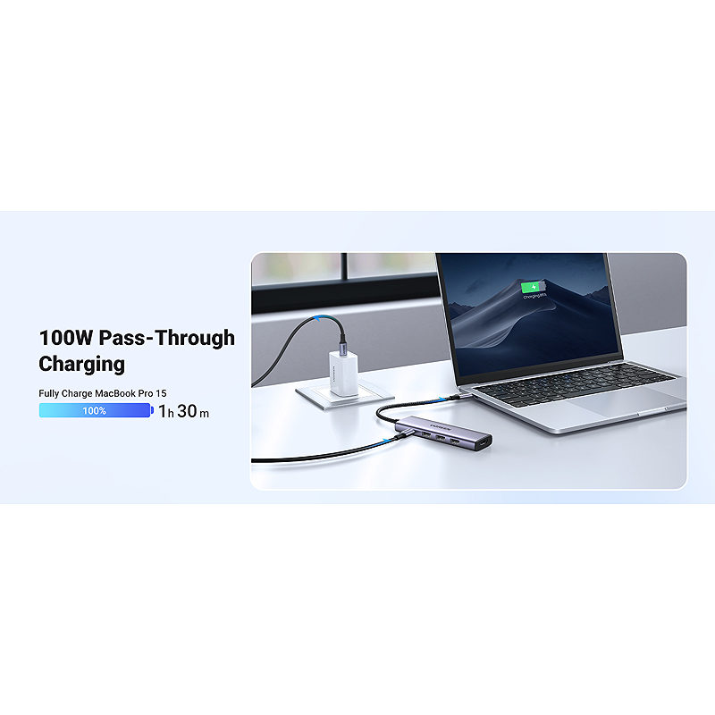 Ugreen 15596 laptop dock/port replicator - Billede 6