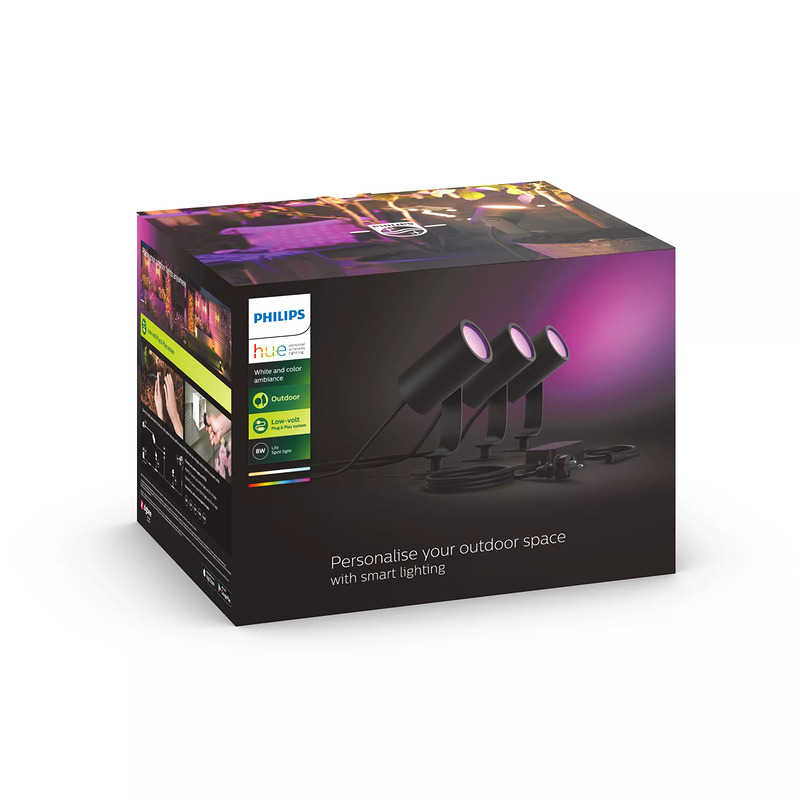 Philips Hue White and Color ambiance Lily udendørs spot - Billede 8