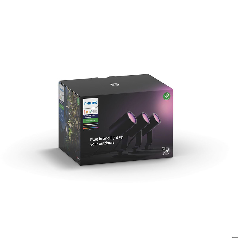 Philips Hue White and Color ambiance Lily udendørs spot - Billede 9