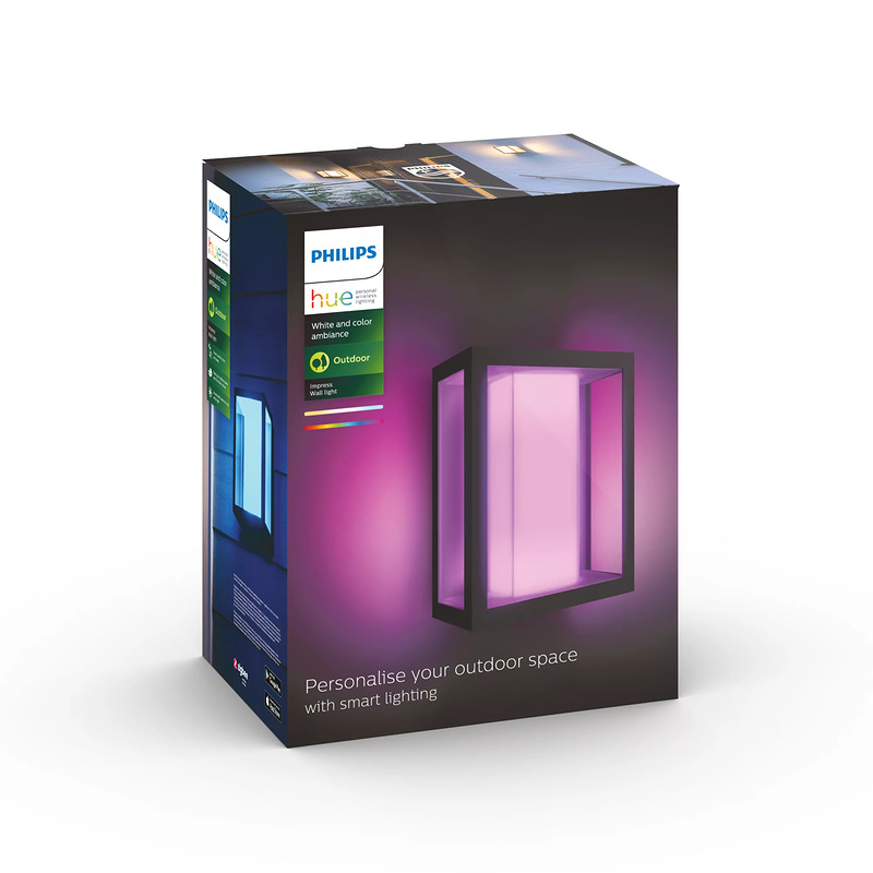 Philips Hue White and Color ambiance Impress udendørs væglampe - Billede 4