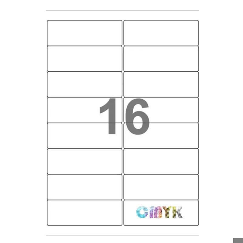 Universal label A4 99,1x33,9 16*etiket