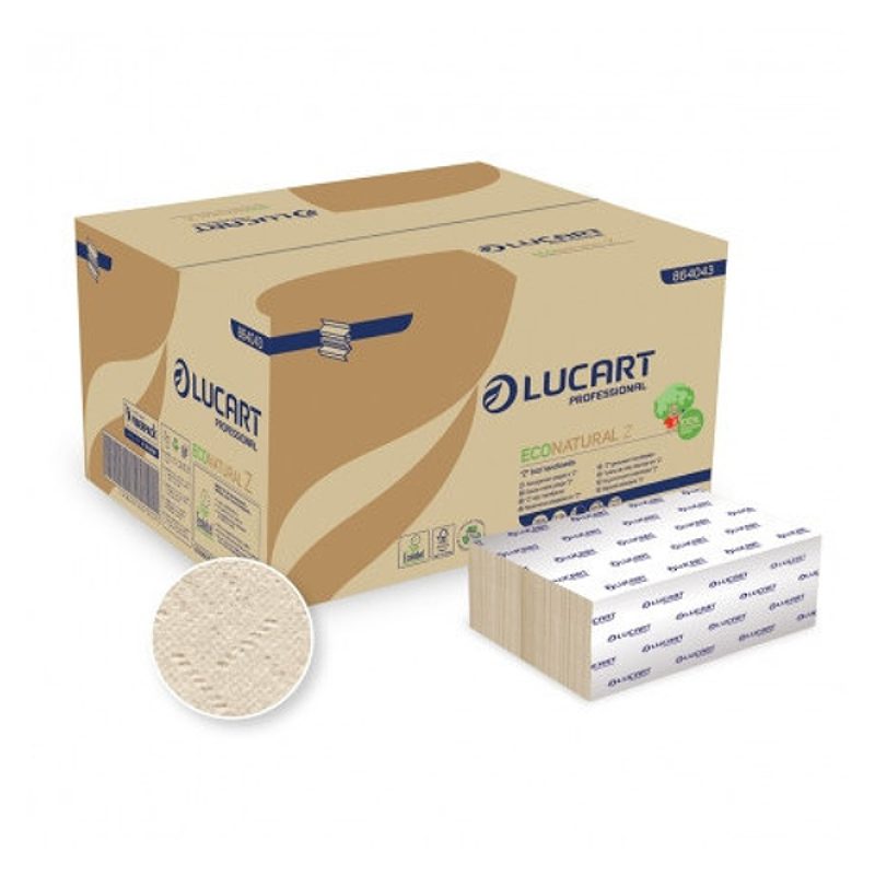Håndklædeark, Lucart z-fold Econatural