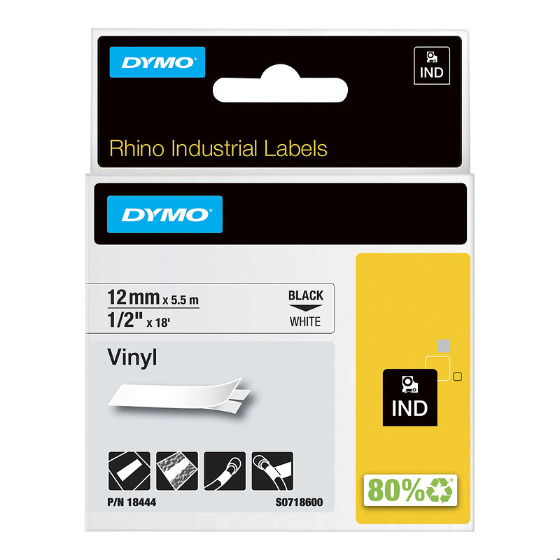 DYMO Rhino industrielle vinylmærkater