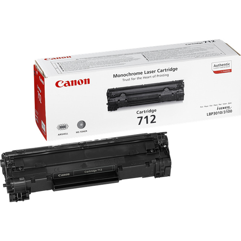 Toner Canon 712 BK