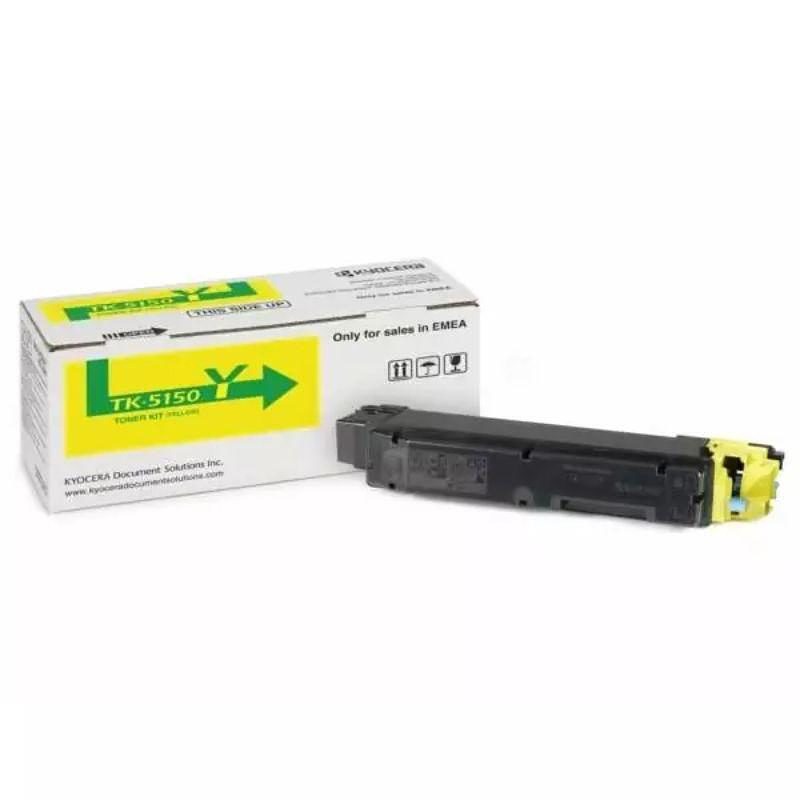 KYOCERA TK-5150Y tonerpatron 1 stk Original Gul