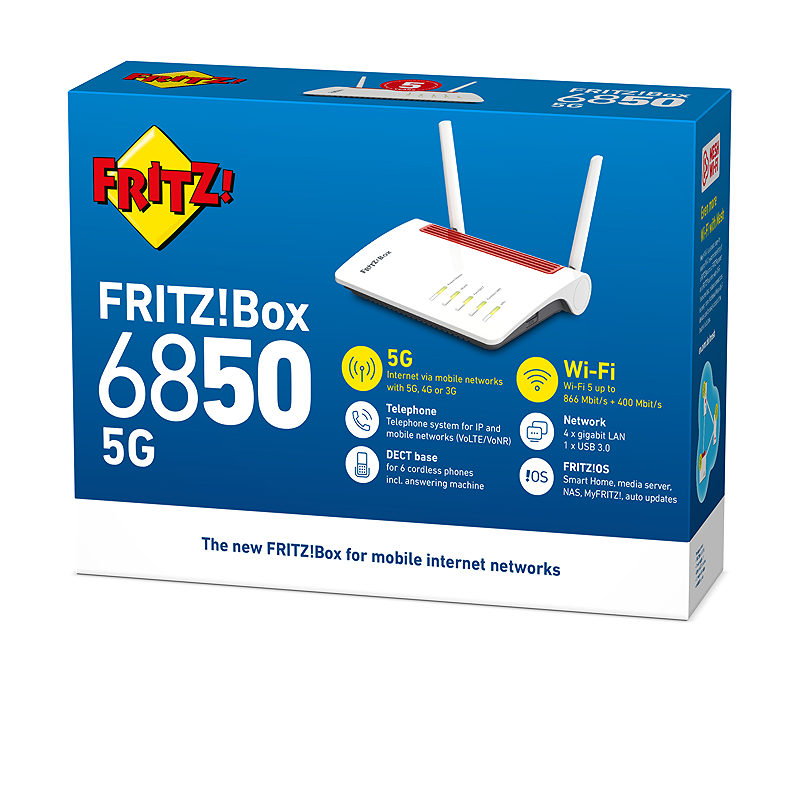 Box 6850 5G wireless router - Billede 3