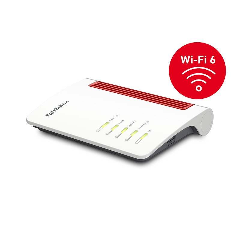 Box FRITZ! 7530 AX wireless router - Billede 2