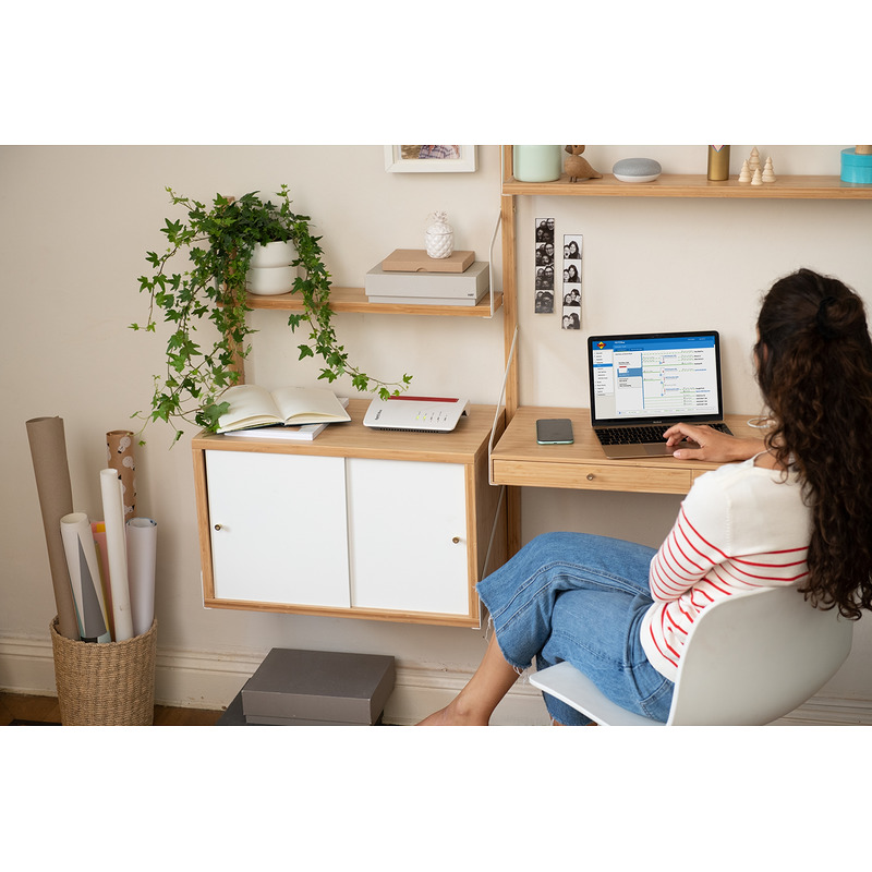 Box FRITZ! 7530 AX wireless router - Billede 3