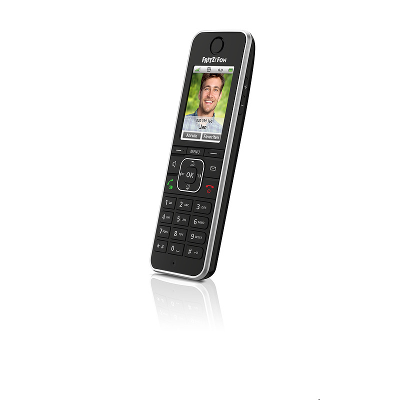 Fon FRITZ! C6 DECT telefon Nummervisning Sort - Billede 3