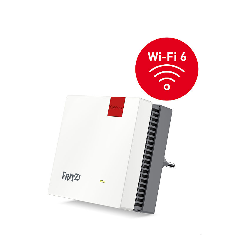 Repeater FRITZ! 1200 AX Netværksgentager 2400 Mbit/s Hvid