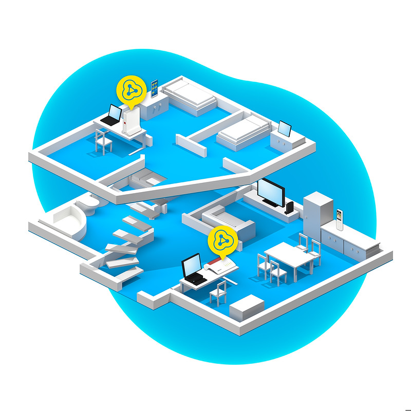 Repeater 3000 AX Netværksgentager 2400 Mbit/s Hvid - Billede 4