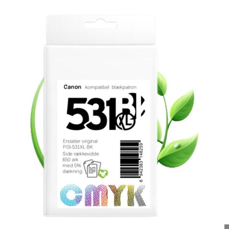 Canon CLI-531XL BK blæk CMYK