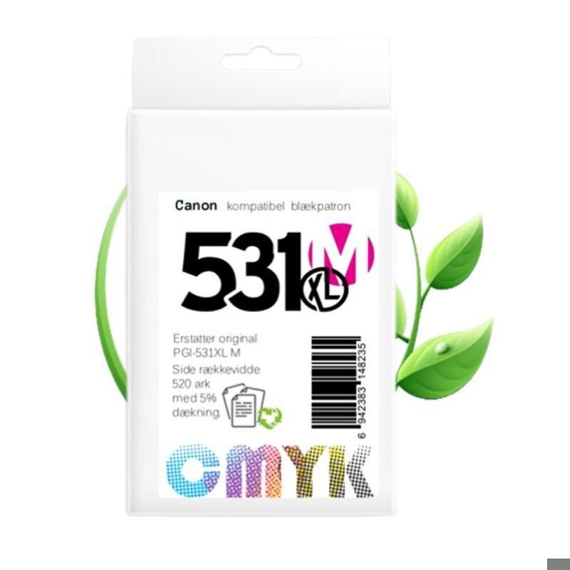 Canon CLI-531XL M blæk CMYK
