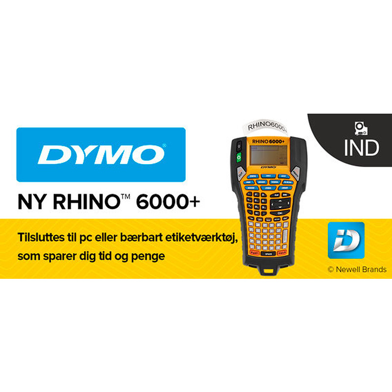 DYMO Rhino 6000+ Industrielabelmaskine - Billede 10
