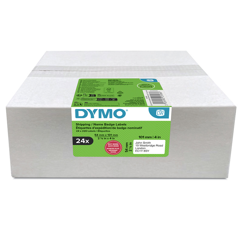 DYMO Original LabelWriter Store forsendelsesetiketter/store navneskilte