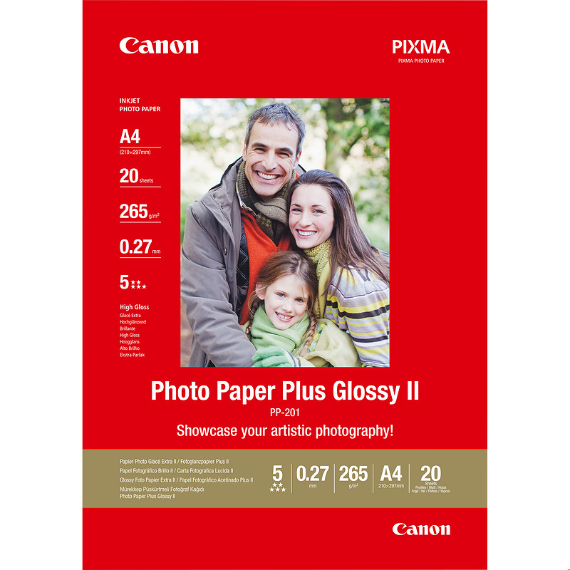 Canon 2311B019 fotopapir A4 Hvid Glans
