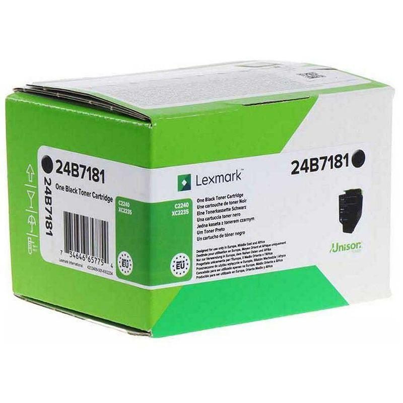 Toner, Lexmark XC2235 Sort