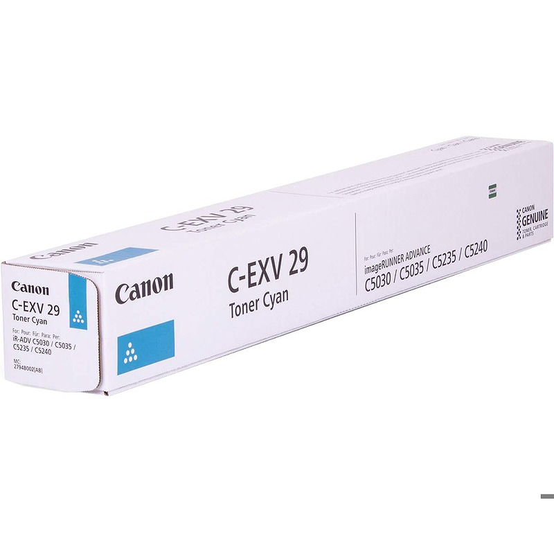 Canon C-EXV29 tonerpatron 1 stk Original Blå