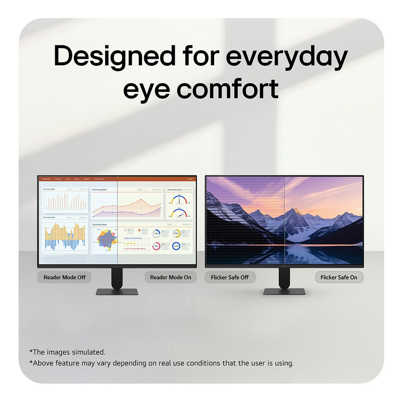 LG 27U411B-B computer monitor - Billede 6