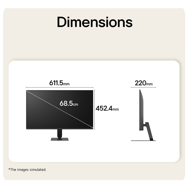 LG 27U411B-B computer monitor - Billede 9