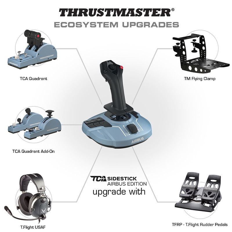 Thrustmaster TCA Quadrant Airbus Edition - Billede 5