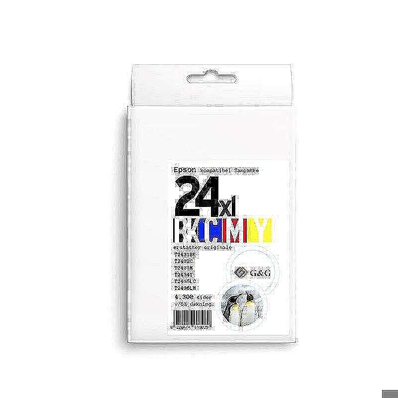 Epson 24XL blæk sampak CMYK