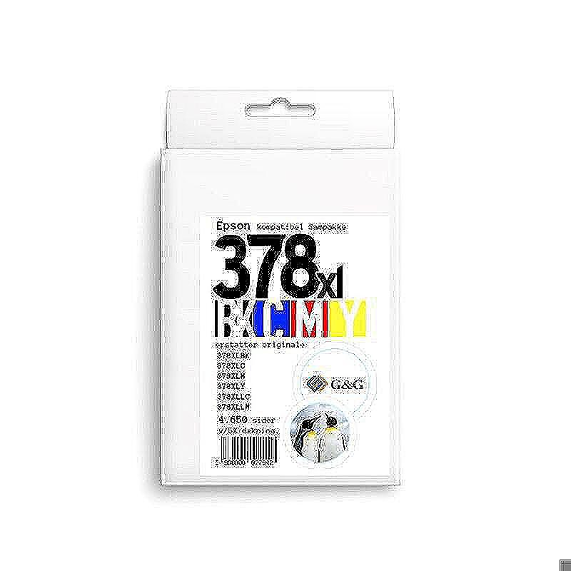 Epson 378XL blæk sampak CMYK