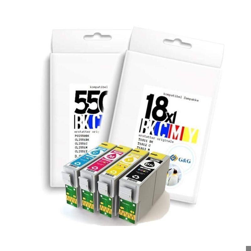 Epson 407XL blæk sampak CMYK