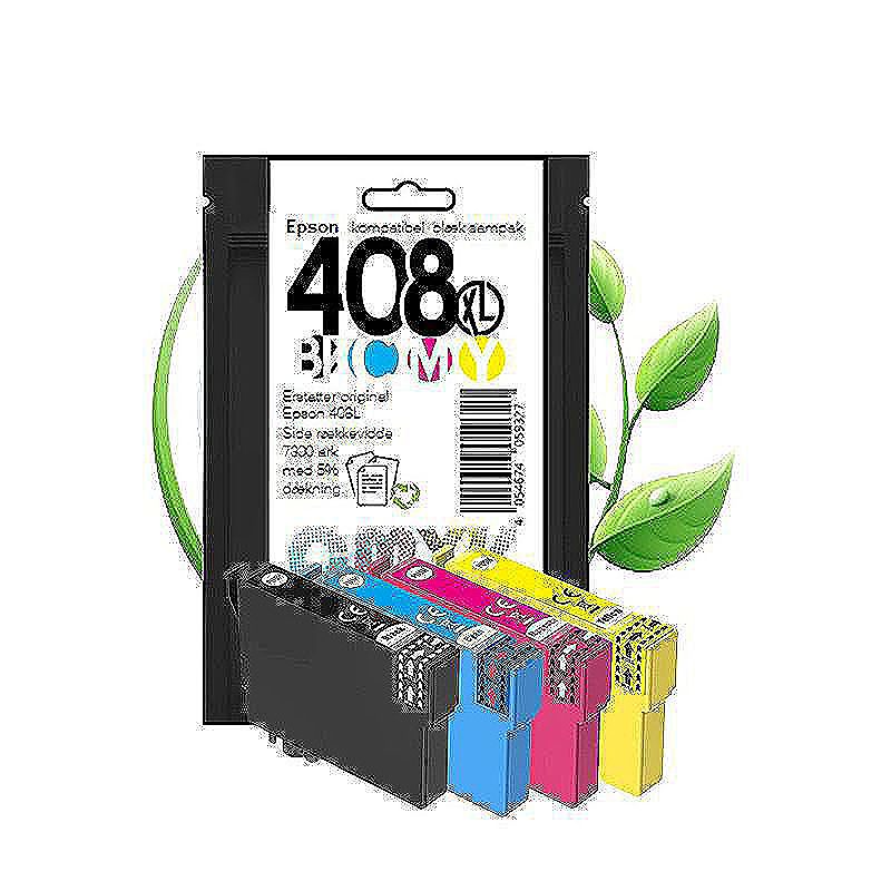 Epson 408 blæk sampak CMYK