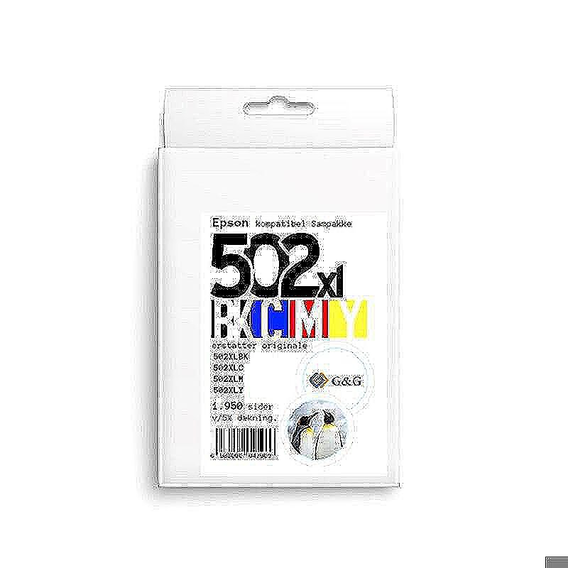 Epson 502XL blæk sampak CMYK