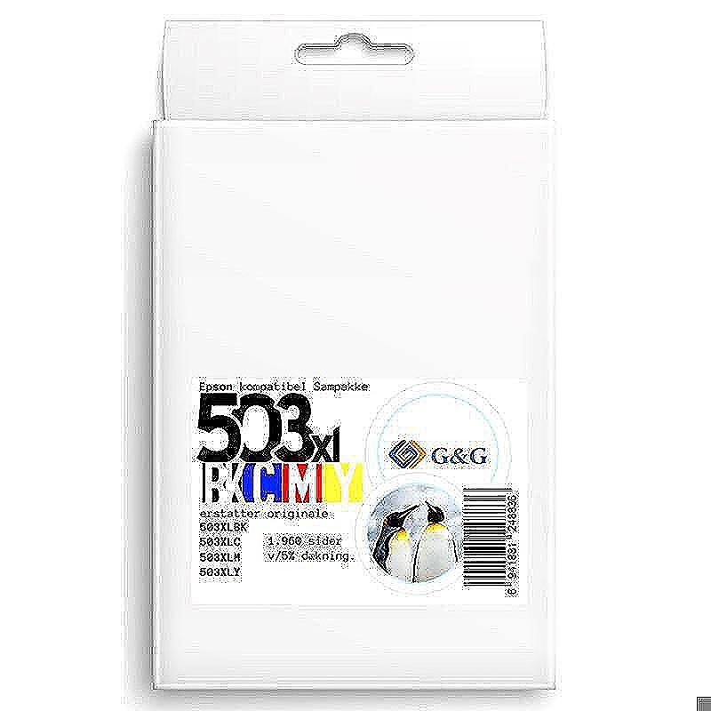 Epson T503XL blæk sampak CMYK