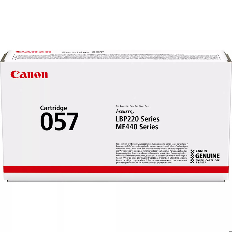 Canon 057 tonerpatron 1 stk Original Sort
